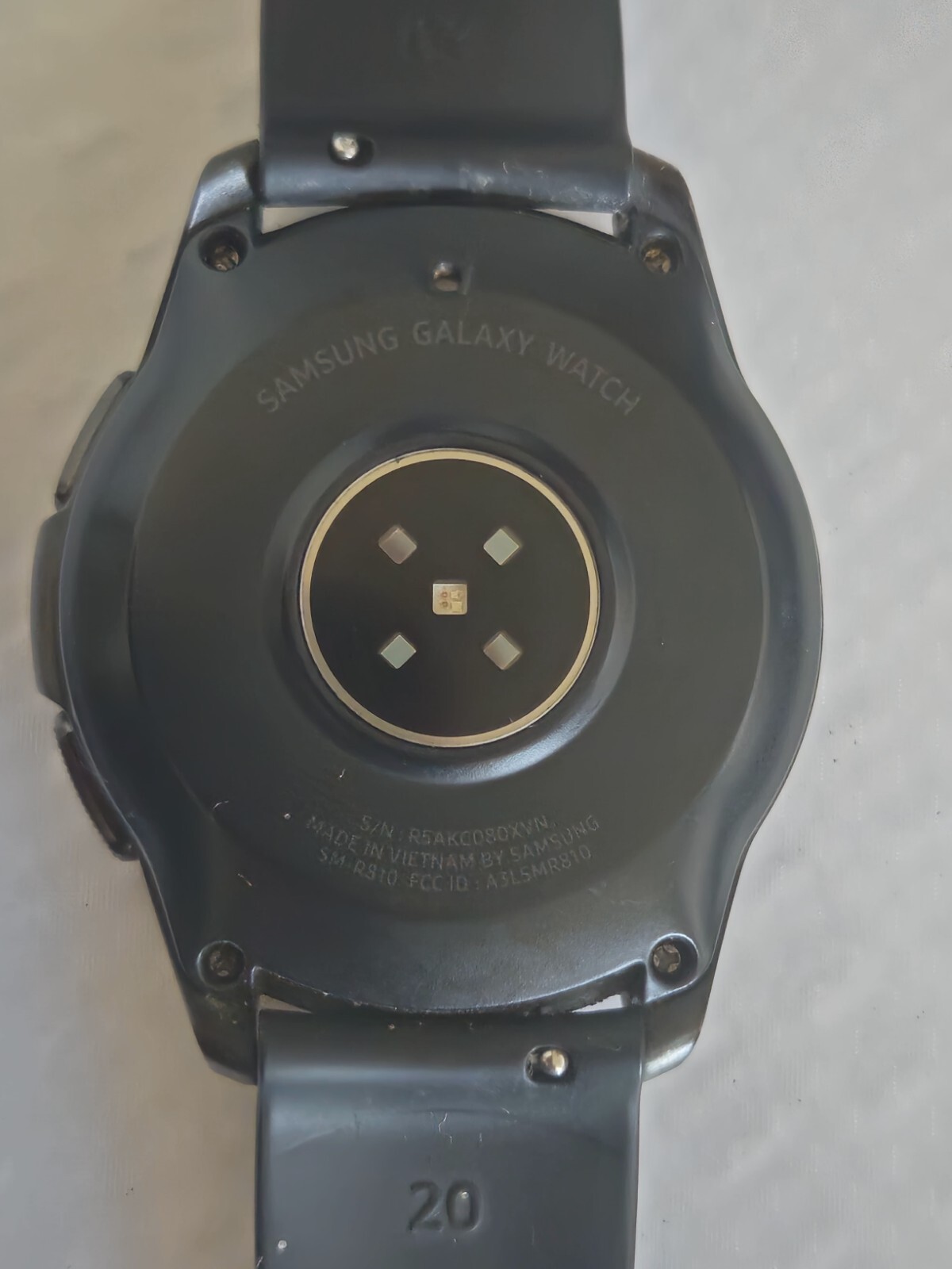 Samsung Galaxy Watch SM-R810 42mm Midnight Black Stainless Steel GPS. Read!!