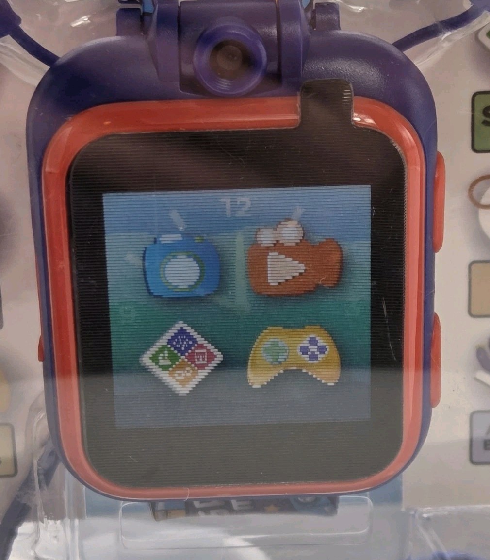 iTech Jr. Kids Smartwatch & Earphones Set Blue Space MP3 Games Audiobooks