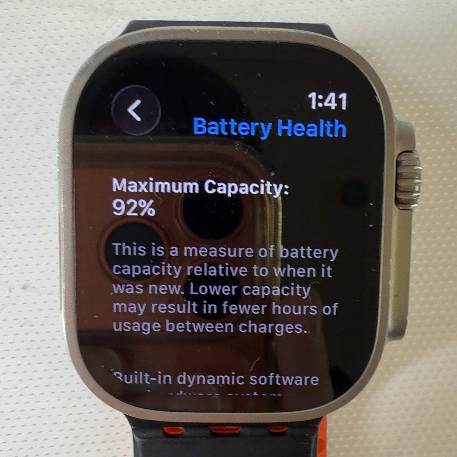 Unlocked Apple Watch Ultra 2 49MM Natural Titanium Aftermarket Band MRET3LL/A