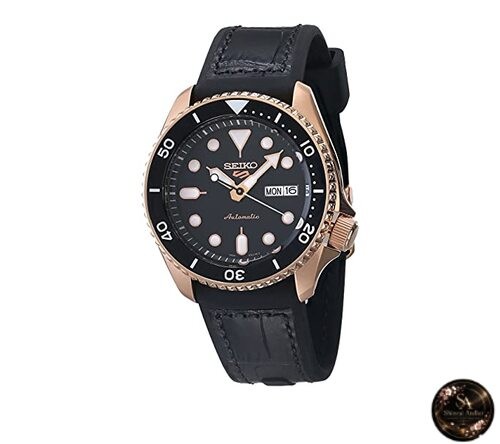 SEIKO SRPD76K1 Watch Seiko 5 Automatic Men’s 100m Water Resistant Black Men’s