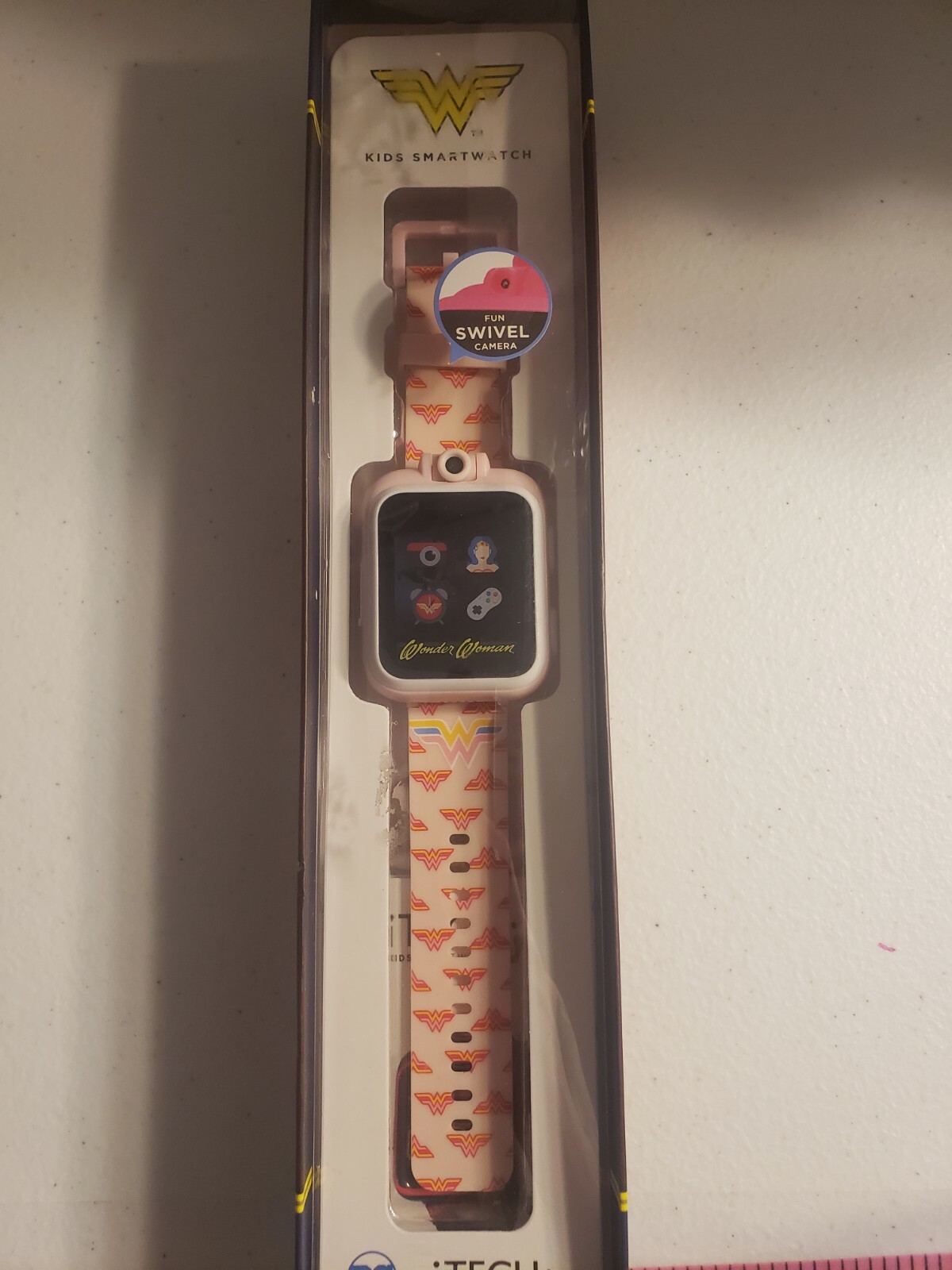 New Wonder Woman Itech Jr Kids Smartwatch Touch Screen No app Or Phone Required