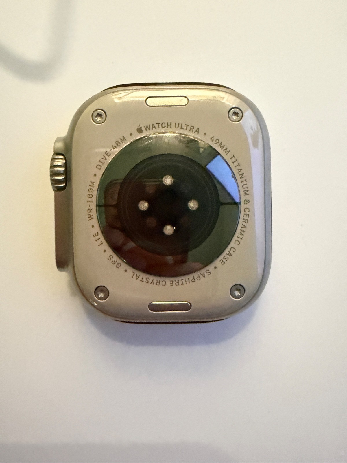 Unlocked Apple Watch Ultra 49MM Titanium Olive Green Alpine Loop MNH83LL/A