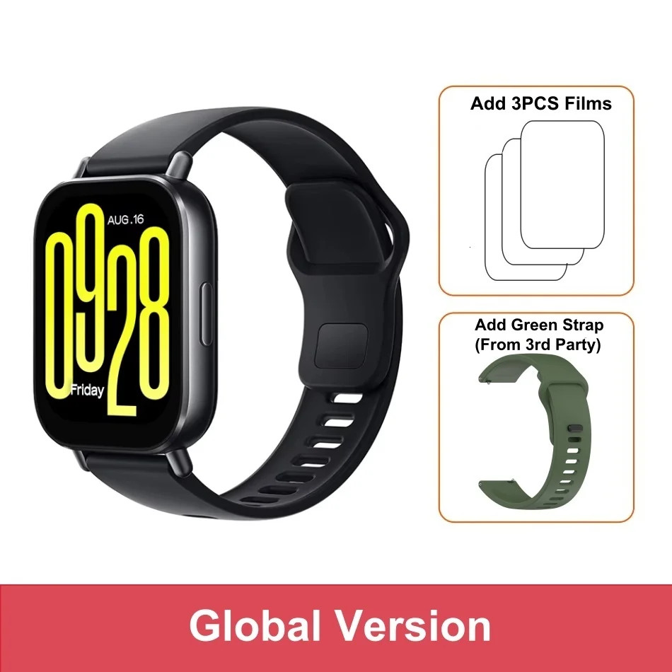 Global Version Xiaomi Redmi Watch 5 Active 2” Display Up to18 days battery life