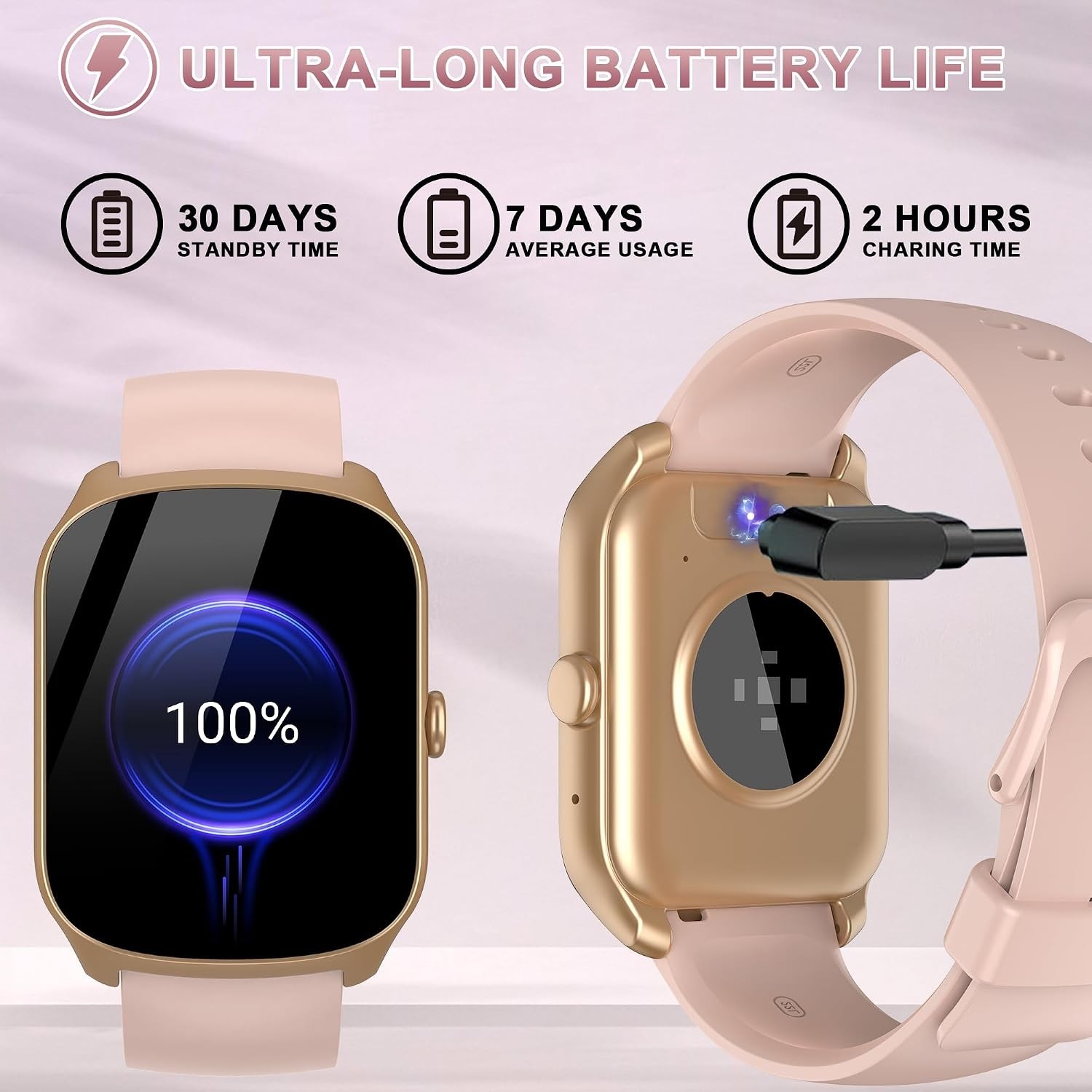 Reloj Inteligente De Pulsera Con Bluetooth Para Hombre Android y iOS iPhone 2026