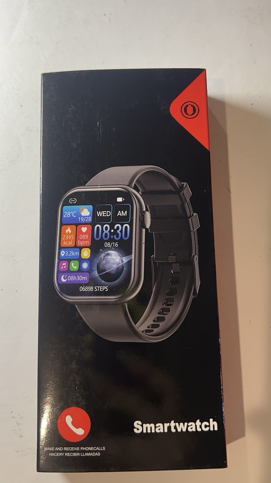 Wearables Amazfit GTR Smartwatch 40mm Black Silicone Band 4GB Unlocked