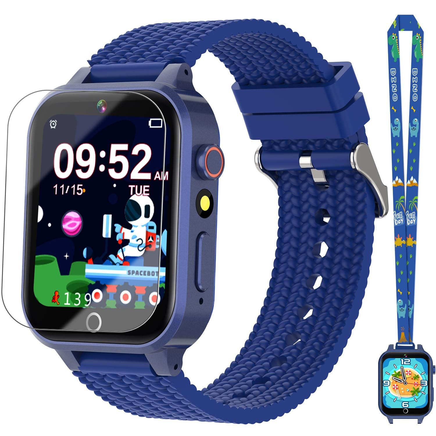 Kids Smart Watch for Boys Age 5-12, Kids Watch with 26 Games, Camera Music Pl…
