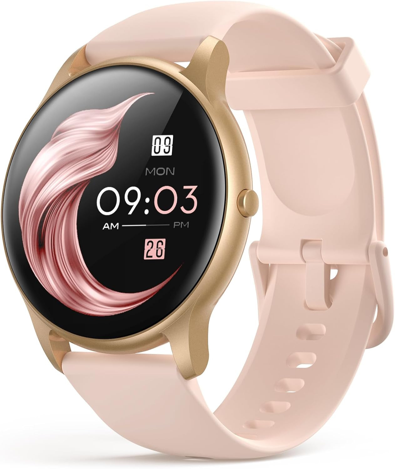 Reloj inteligente para mujer, resistente al agua hasta 5 ATM