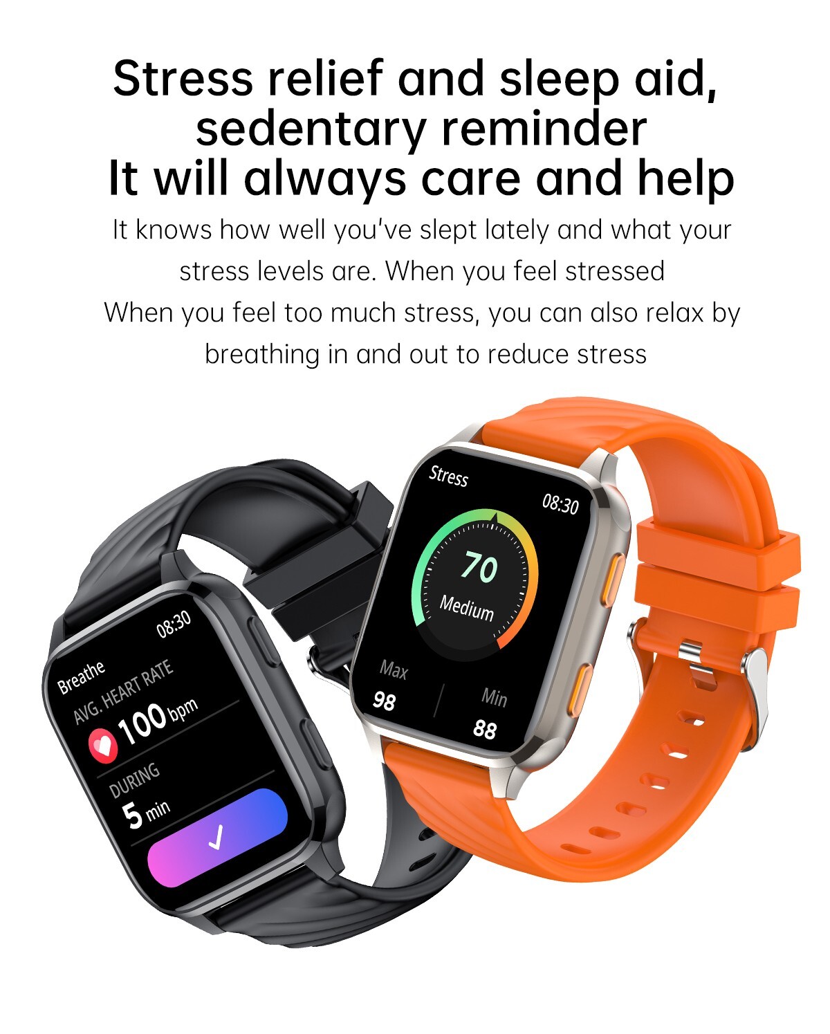 Fw12 Android Smart Watch 1.85 Inch Bluetooth Call Fitness Tracker Smartwatch