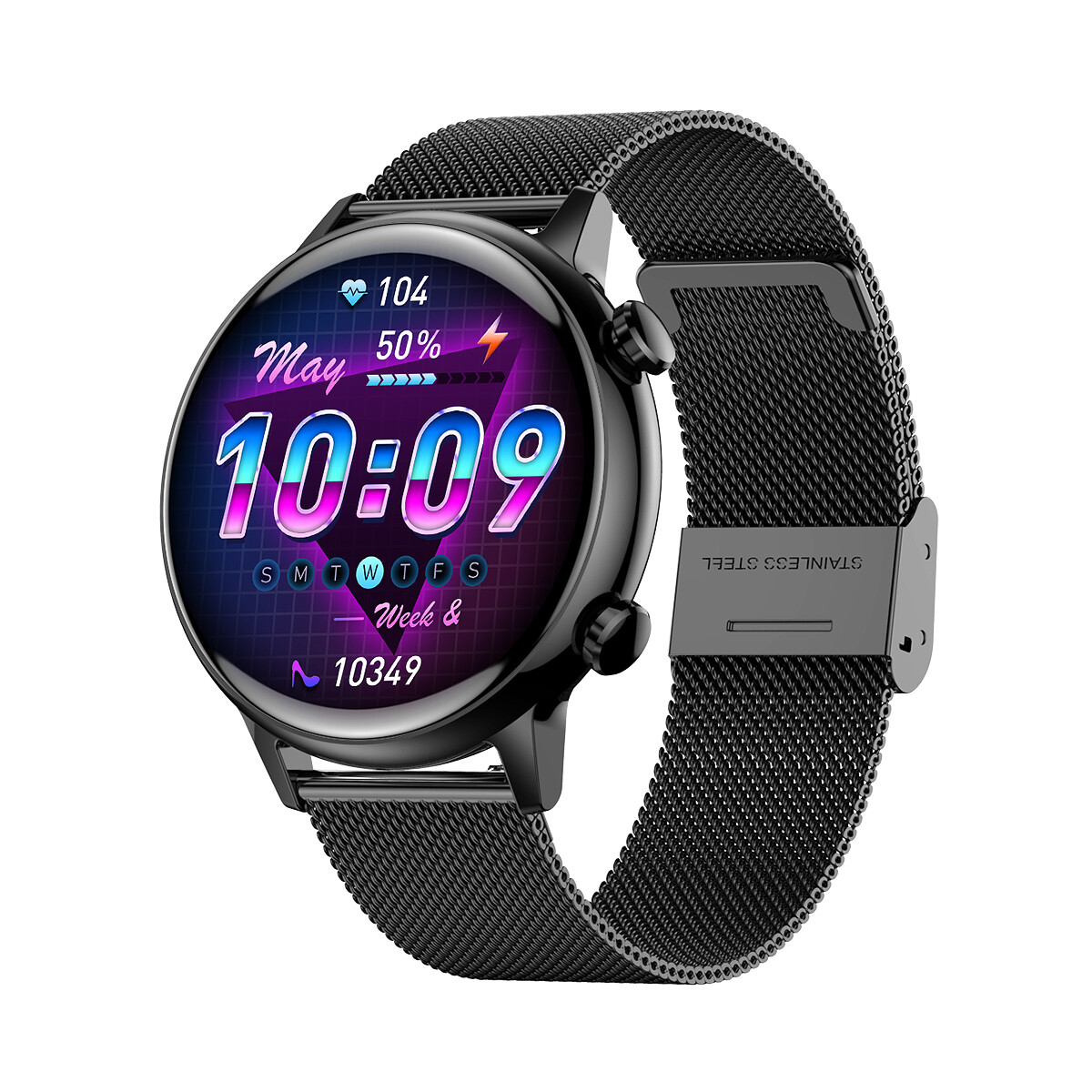 Women Girls Smart Watch Sport Fitness Tracker Watches Steps Count Sleep Monitor