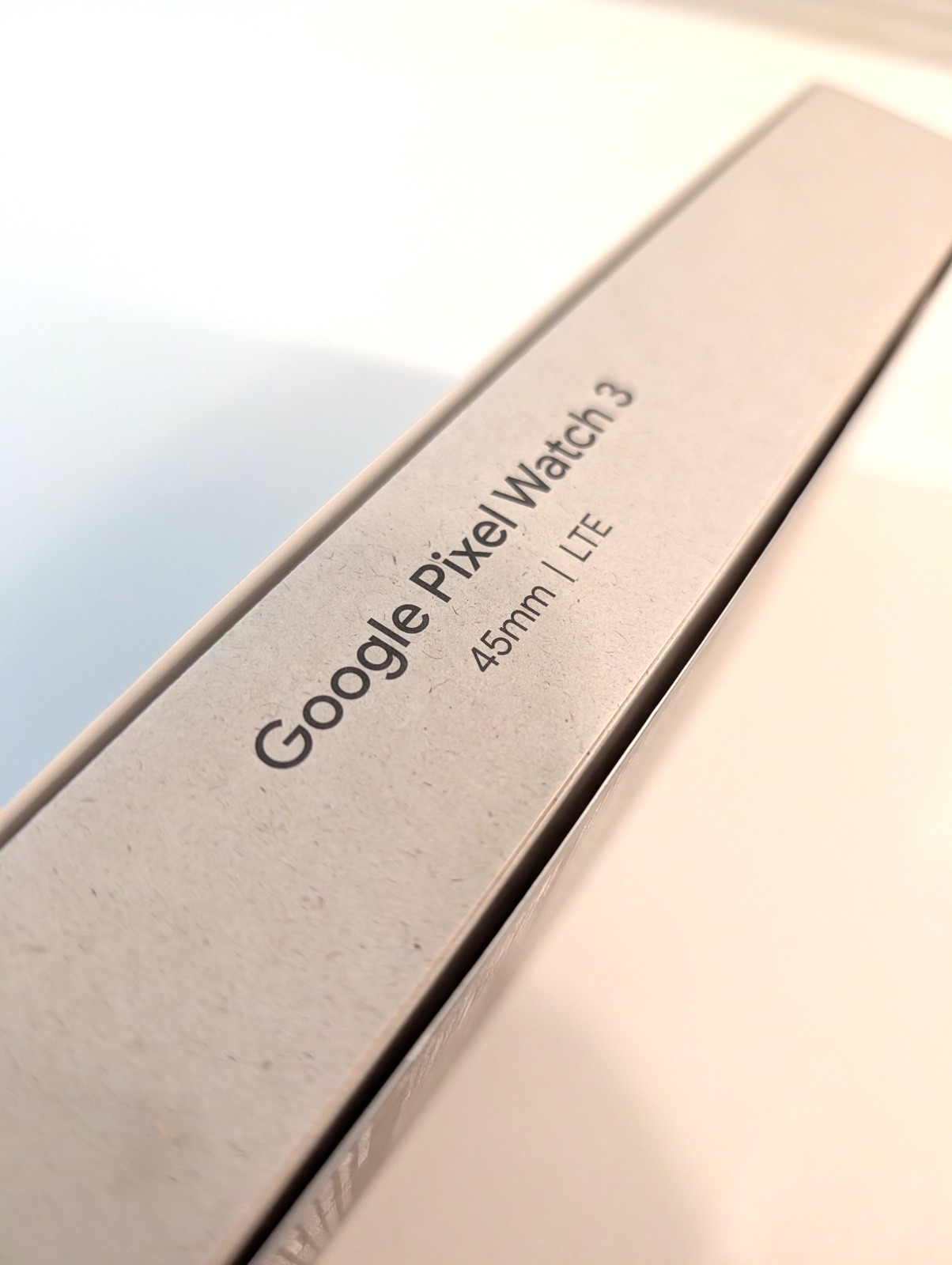 Original Box – Google Pixel Watch 3 45mm LTE Cellular⌚ Matte Black Obsidian