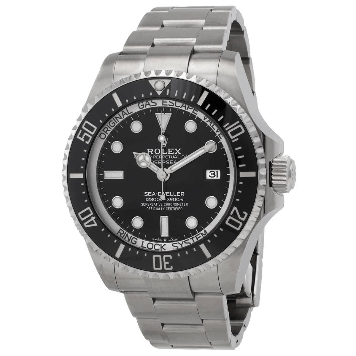 Rolex Deep Sea Automatic Black Dial Men’s Watch 136660BKSO