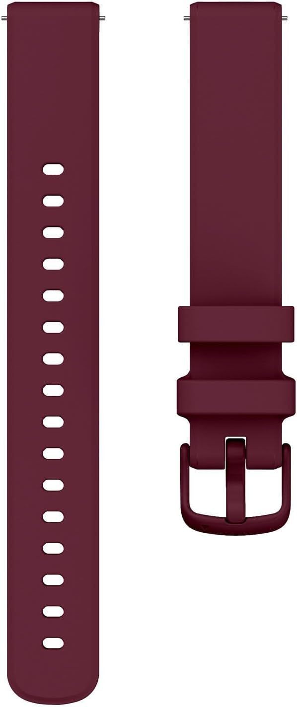 6 Pack Soft Silicone Strap Compatible with Garmin Lily 2 20mm Quick Release