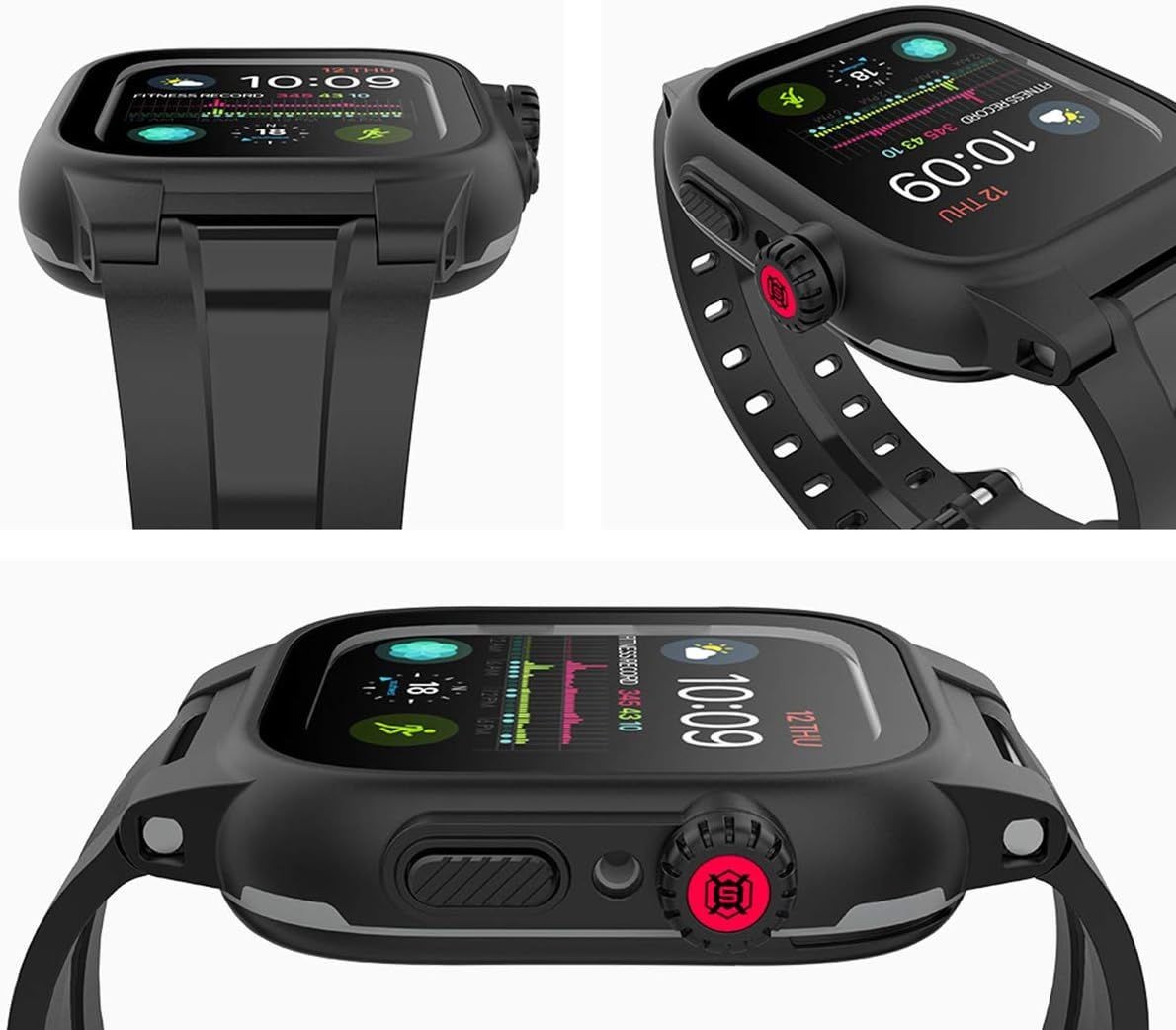 IP68 Full Body Protection Waterproof Case for Apple Watch 44mm Series 6/5/4/SE