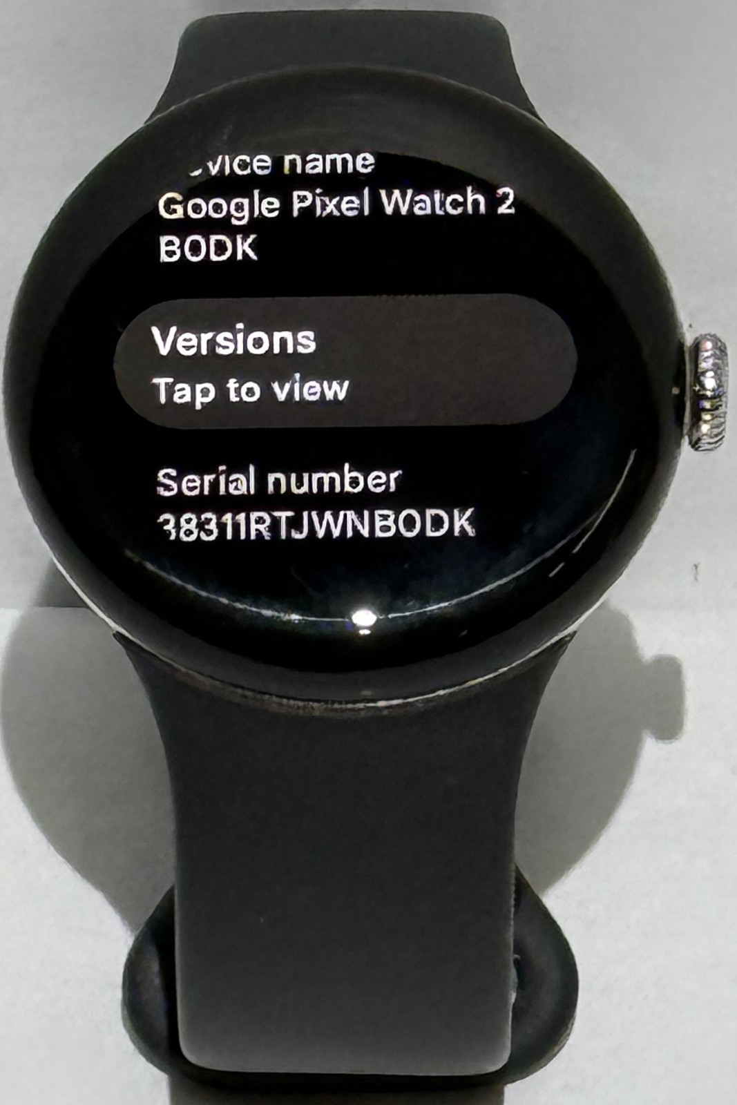Used Google Pixel Watch 2 Aluminum Case / Obsidian Active Band LTE