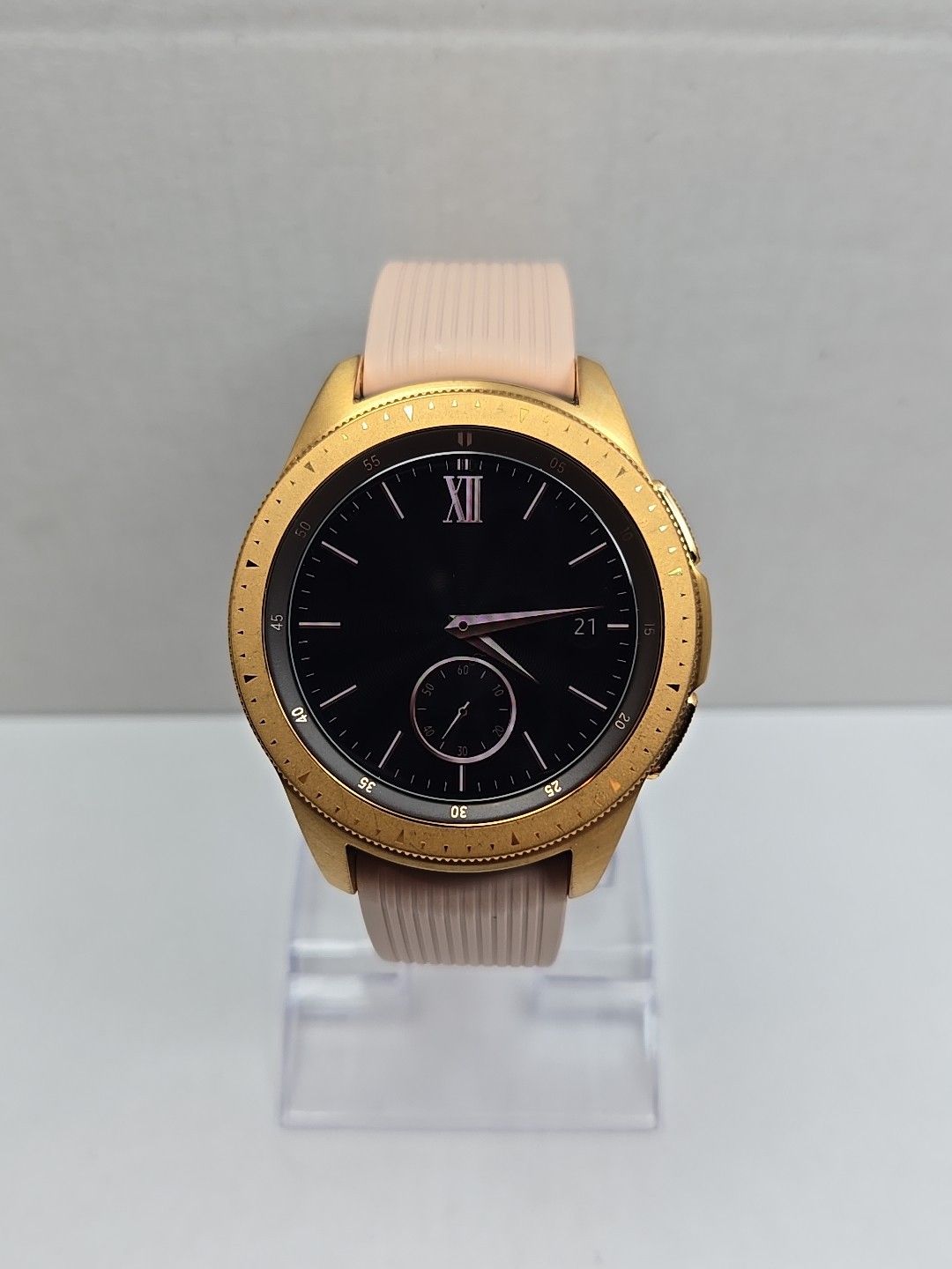 Samsung Galaxy Watch 43mm SM-R810 Bluetooth Rose Gold Smartwatch *READ