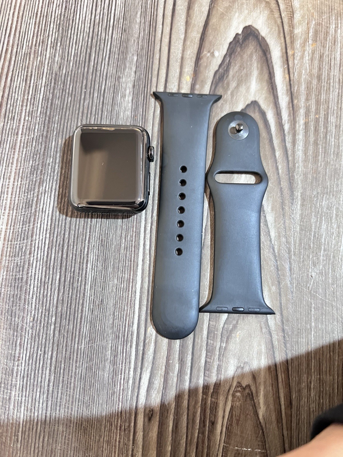 Apple Watch Series 2 42mm Stainless Steel Sapphire Screen Detached for Parts