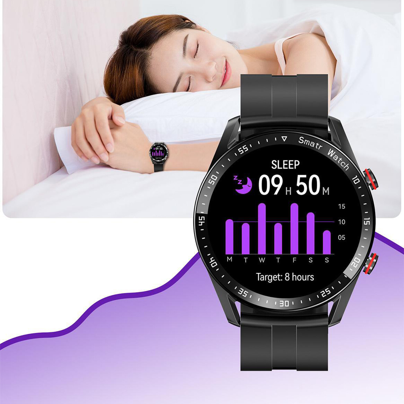 2024 Smart Watch For Men/Women Waterproof Smartwatch Bluetooth iPhone Samsung