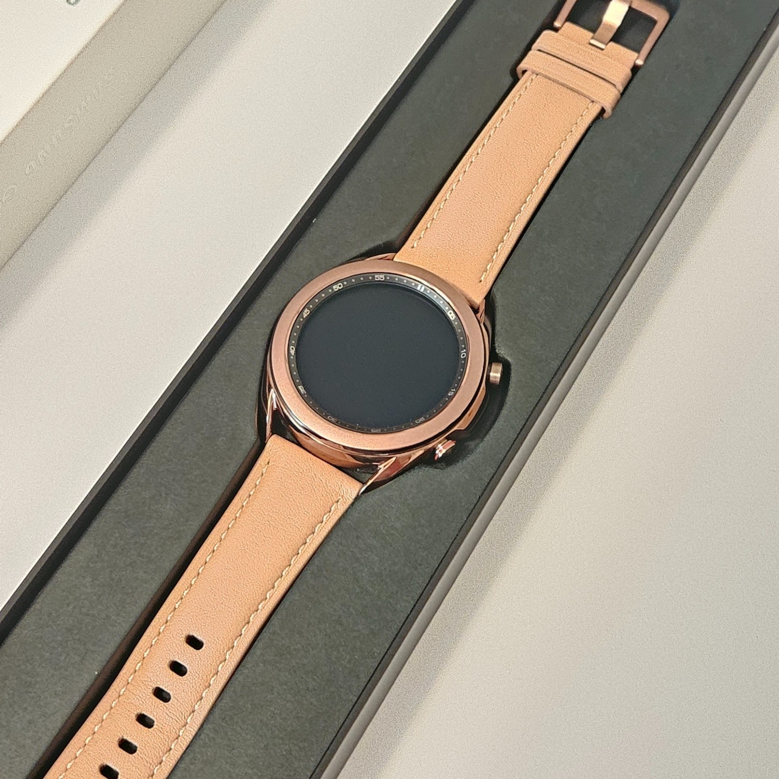Samsung Galaxy Watch 3 41mm SM-R855U LTE Mystic Bronze Mint Condition, Complete