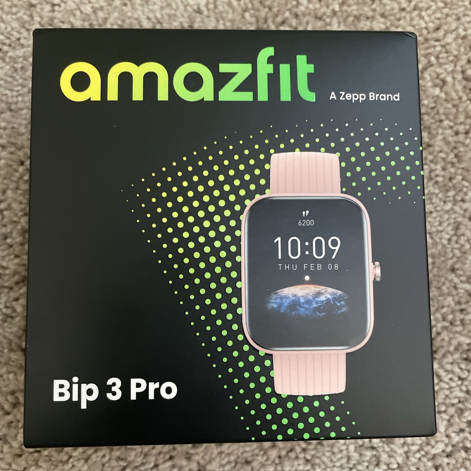 Amazfit Bip 3 Pro Smartwatch – Pink by Zepp NEW