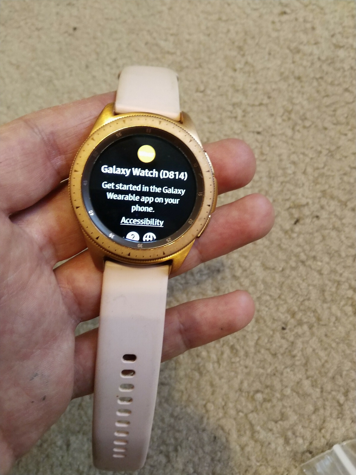 Samsung Galaxy Watch SM-R810 42mm Bluetooth Rose Gold