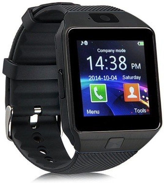 DZ09 Bluetooth Smart Watch| Sim & Memory Slot with Camera – Black & Brown Colors