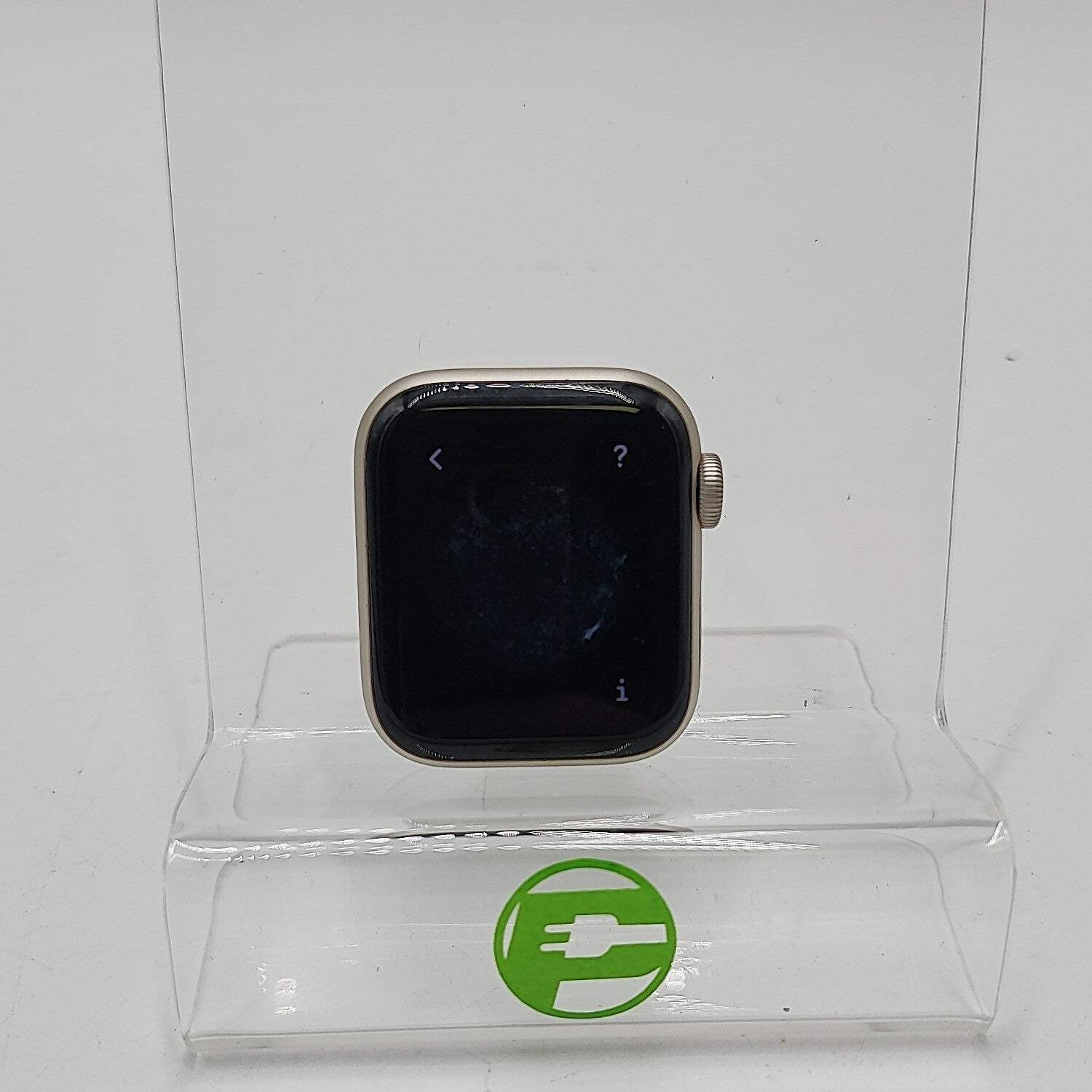 GPS Only Apple Watch SE 2nd Gen 40MM Starlight Aluminum A2722 Face Only