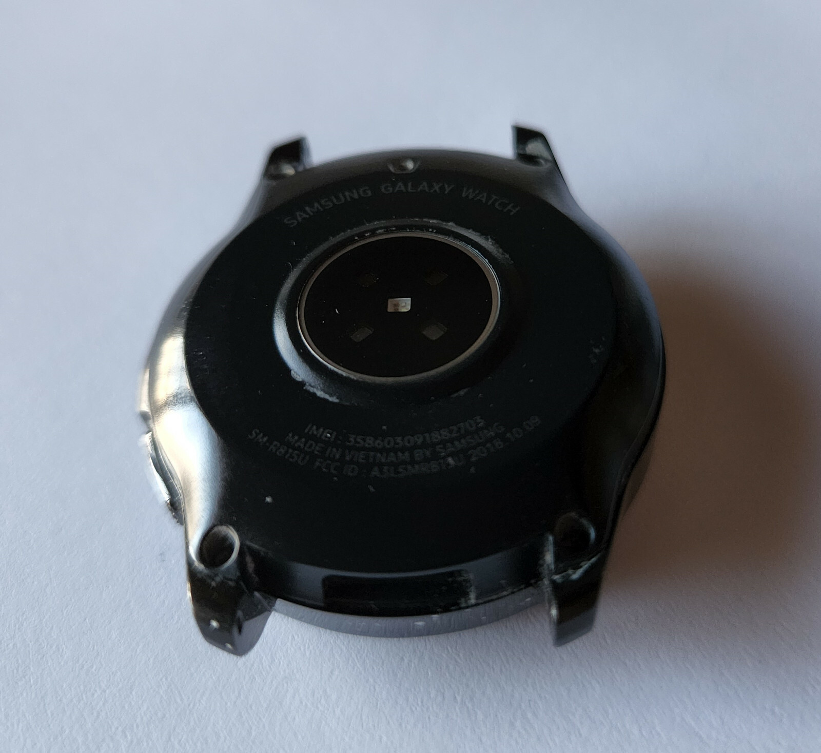 USED Original Samsung Galaxy Watch SM-R815U 42mm FACE ONLY Black Gray