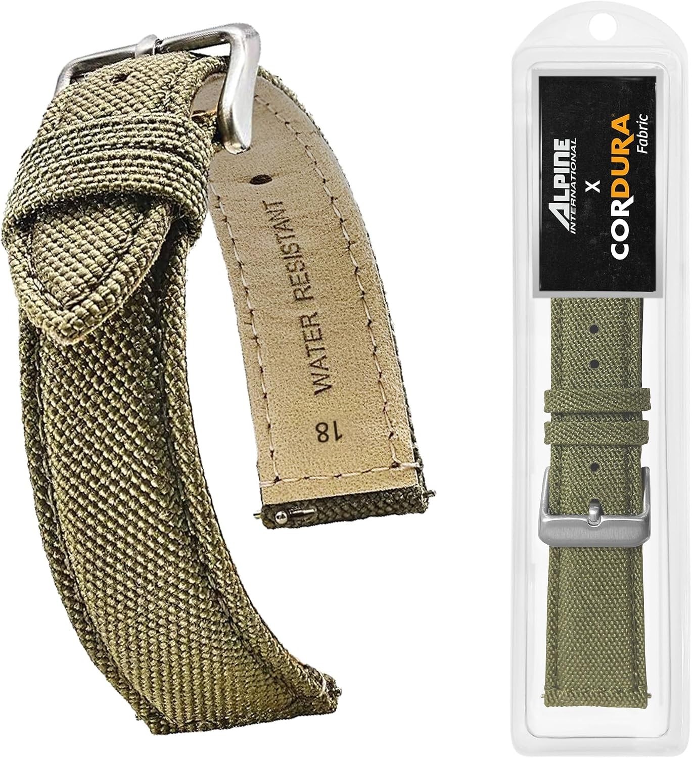 Case For Regular & Smart Watches – Cordura Fabric Water Resistant Strap