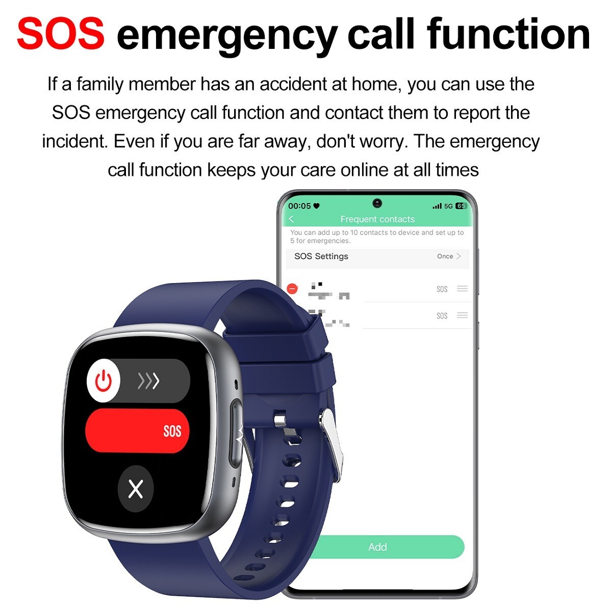 ET593 ECG+PPG AMOLED Smart Watch Waterproof Bluetooth Calling Health Monitoring