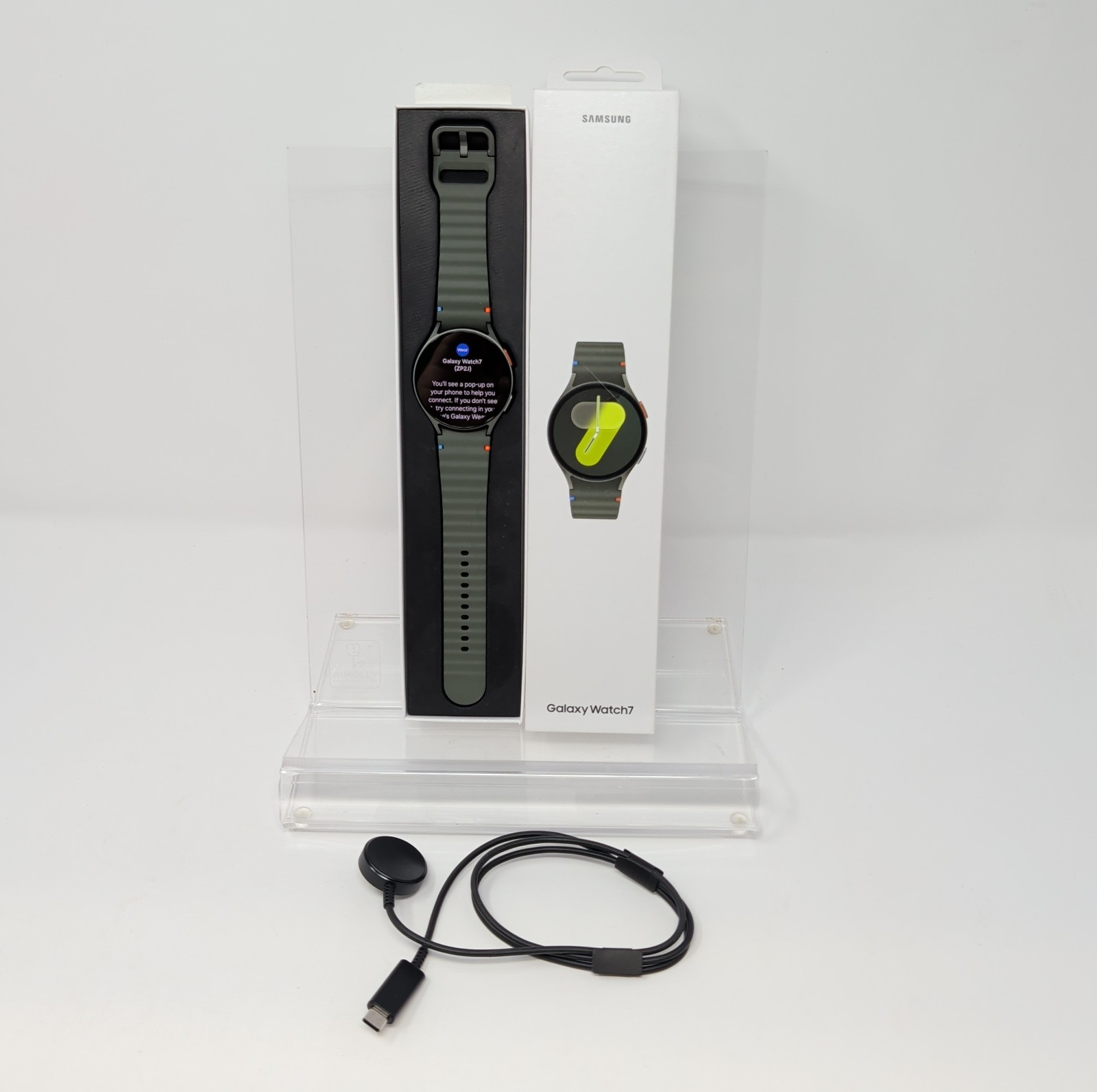 Open Box, Samsung Galaxy Watch 7 44mm Green SM-L310, Bluetooth
