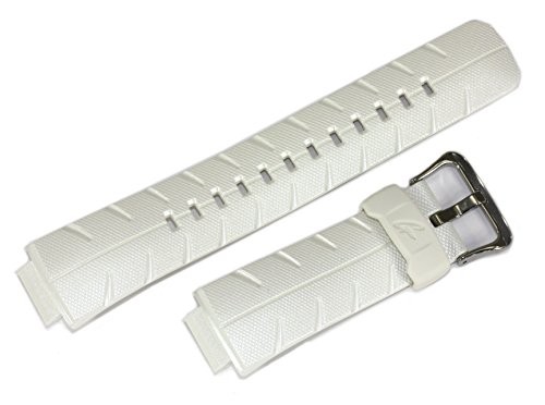 CASIO G-300LV White Rubber Band Strap – Genuine Part