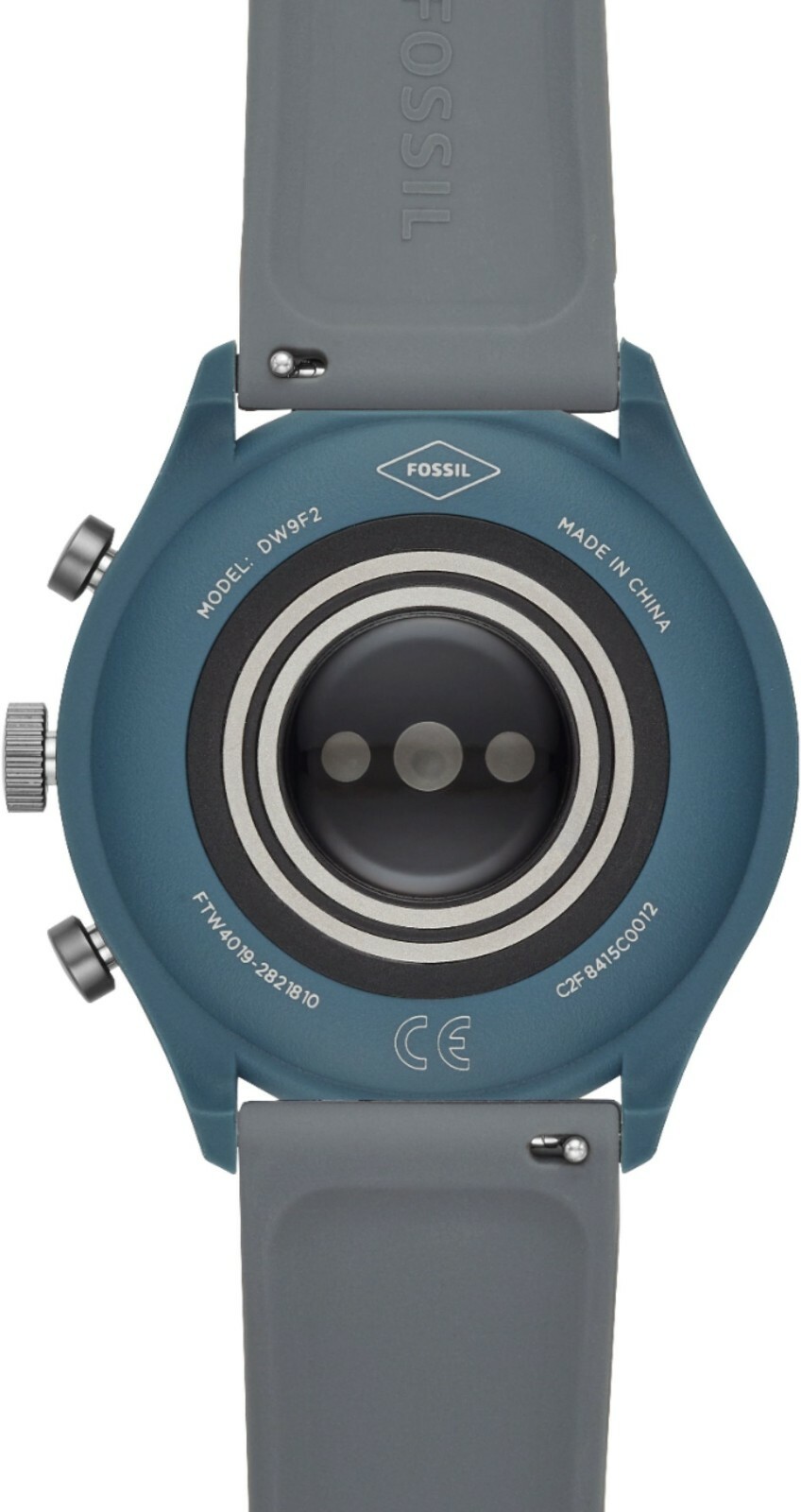 $275 MSRP~ Fossil Men’s FTW4019 Black Aluminum Sport Smartwatch- Factory Sealed