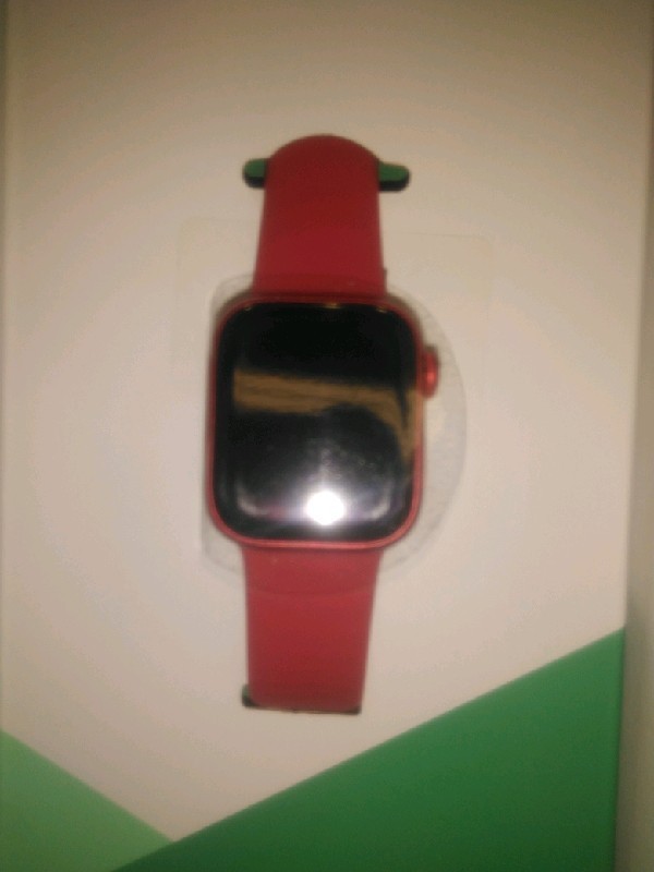Apple Watch Series 8 MNUG3LL/A Smartwatch Retina Display 41mm Red Aluminum Case