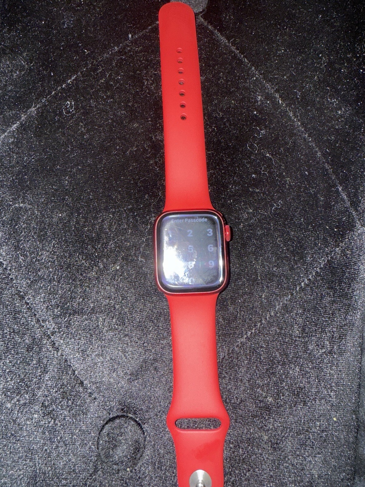 Apple Watch Series 7 41mm (PRODUCT)RED Aluminum Case (PRODUCT)RED Band – (MKN23L