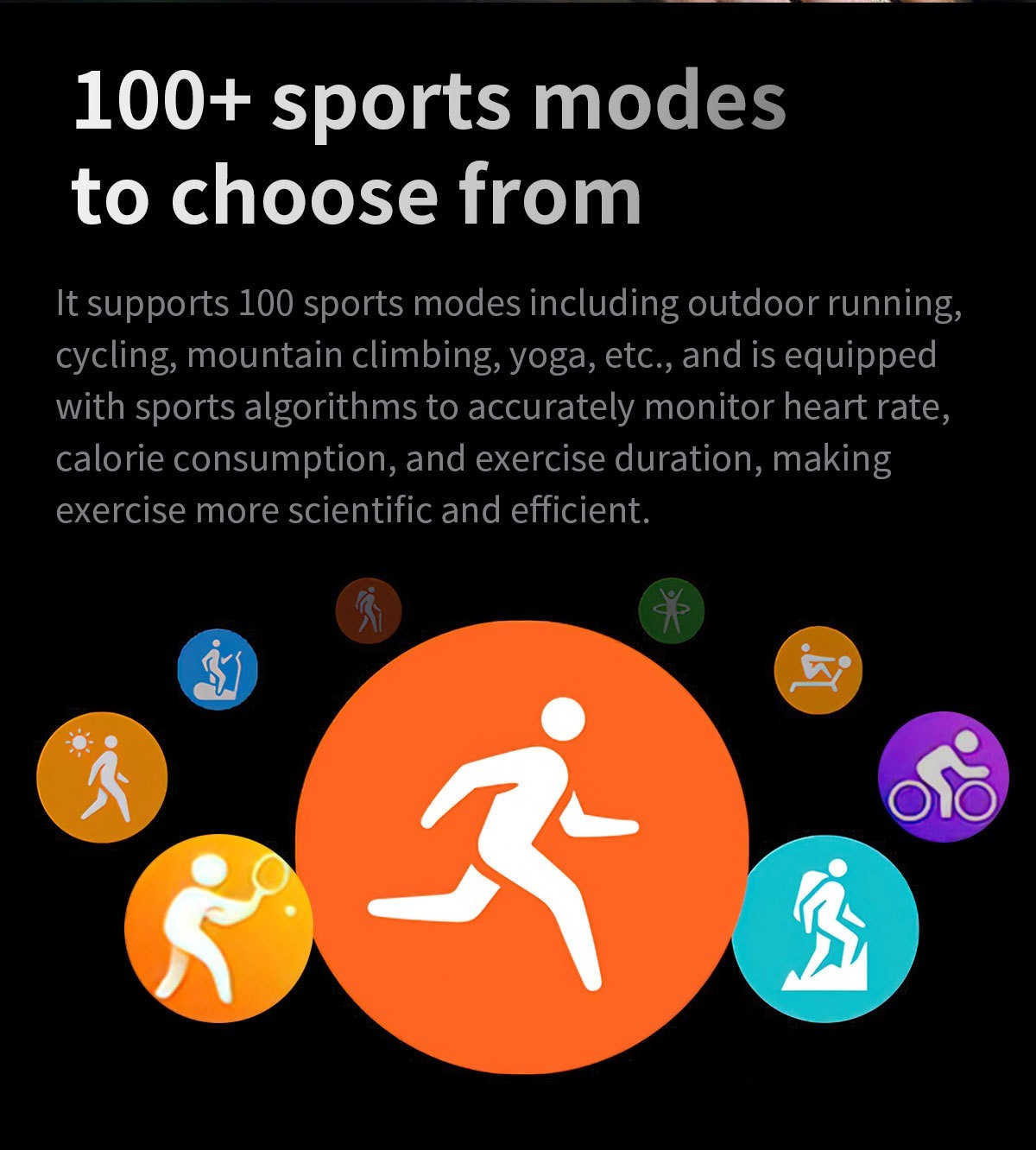 2 in 1 Smart Watch with Hidden TWS Earbuds,IP67 Fitness Tracker,Heart Rate Mon