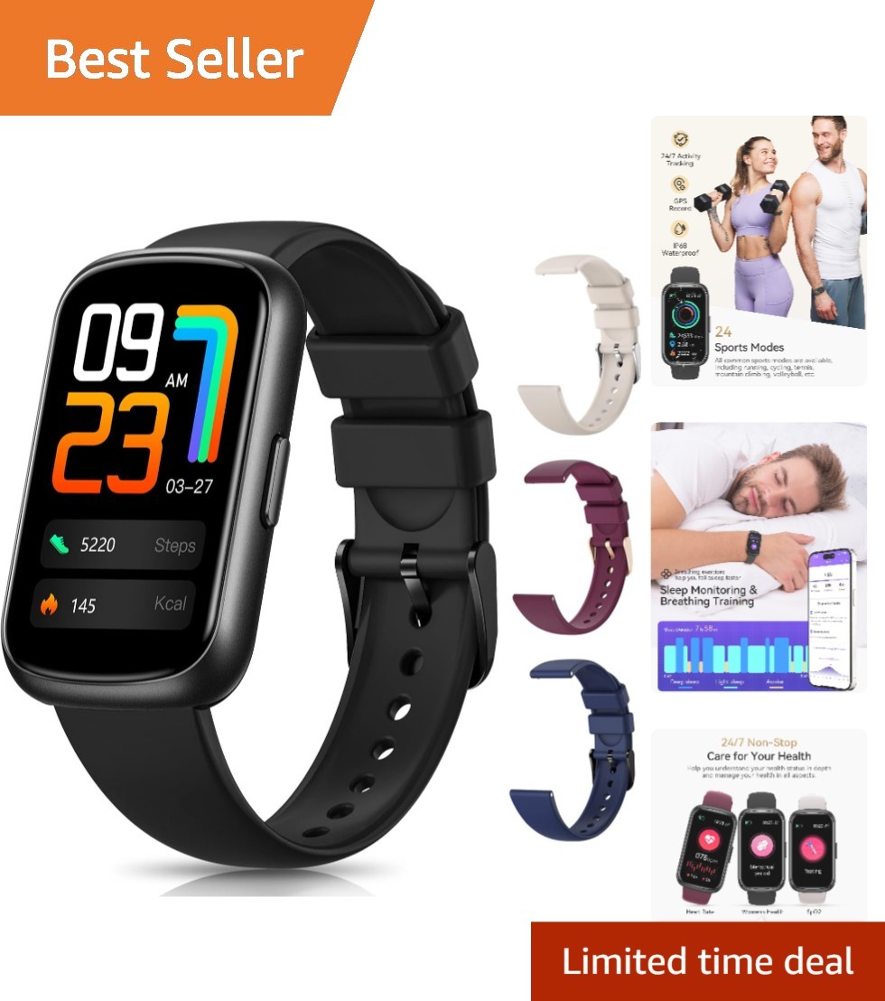 All-in-One Fitness Tracker with Waterproof Design & Activity Monitoring Features
