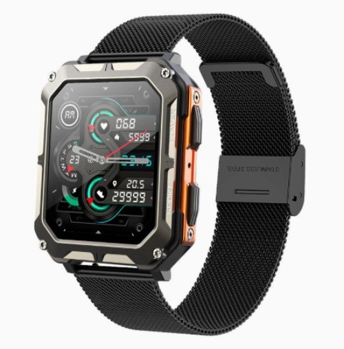 C20PRO Smart Watch, Heart Rate Sleep Monitor, Bluetooth Calling Fitness Tracker
