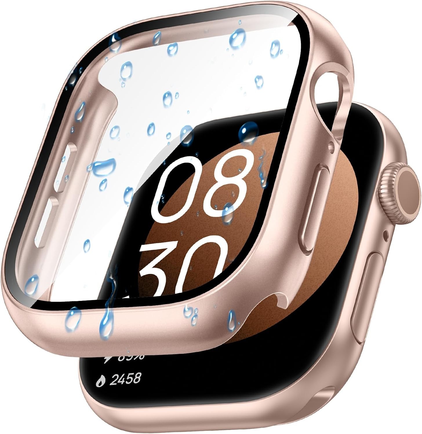 IP67 Waterproof Case with 9H Tempered Glass for Apple Watch Series 11 42mm