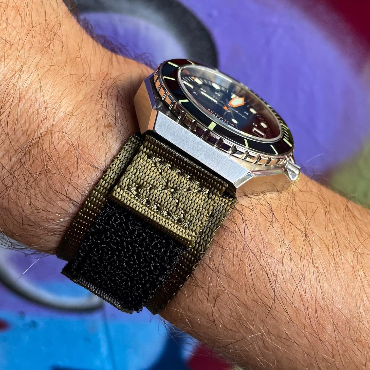 Nylon Strap Compatible with Samsung Galaxy Watch 7 and Amazfit GTS 4