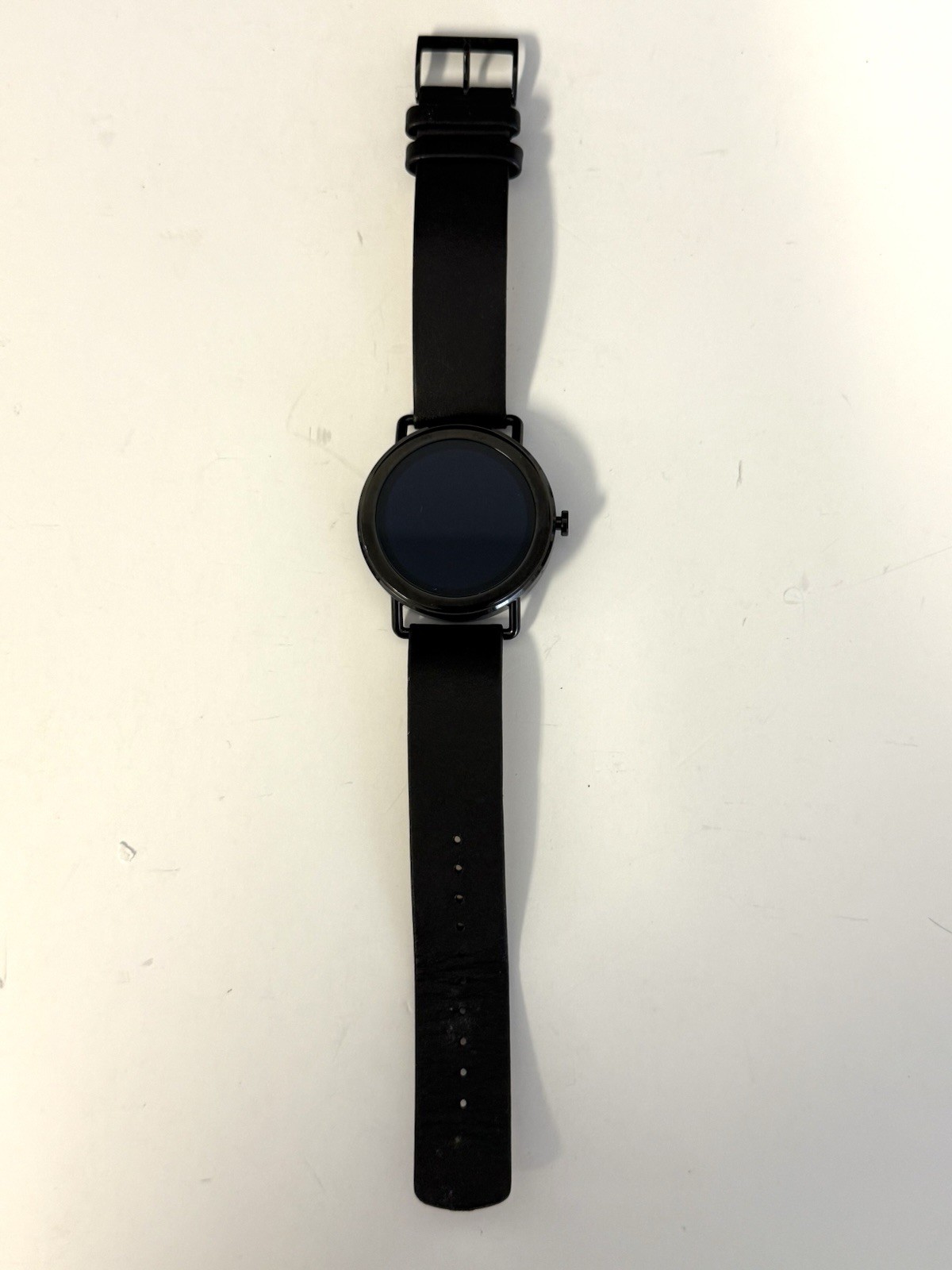 Fossil Skagen Falster 1 Black Leather Smartwatch SKT5001 DW5S1