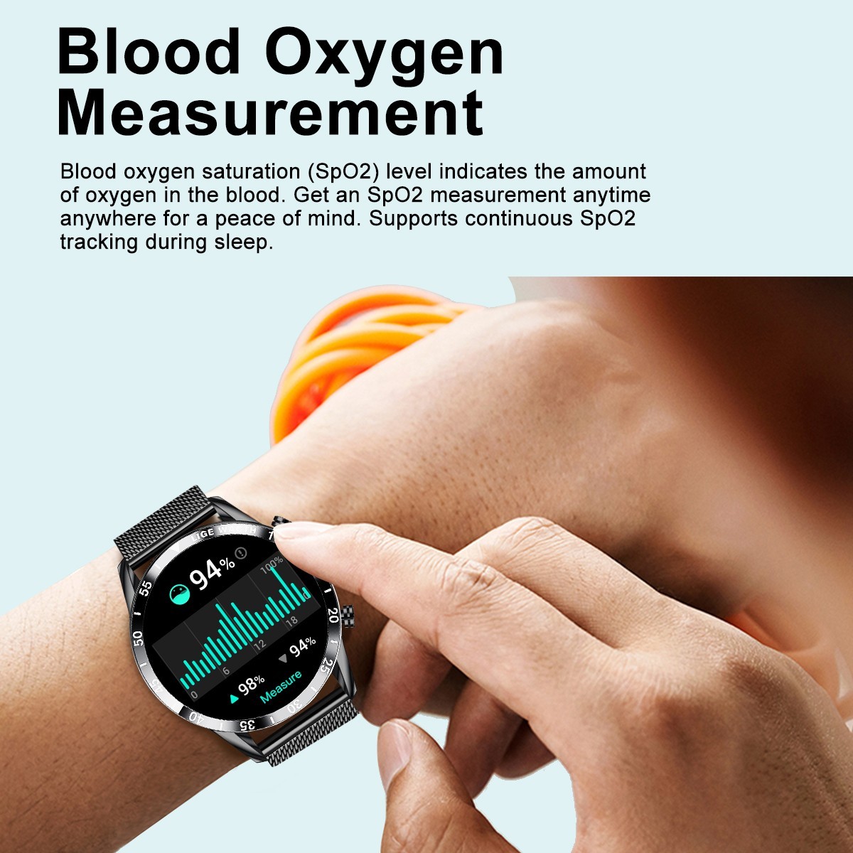 2026 Outdoor Sports Smart Watch Men 1.30” Screen Health Fitness for Android iOS
