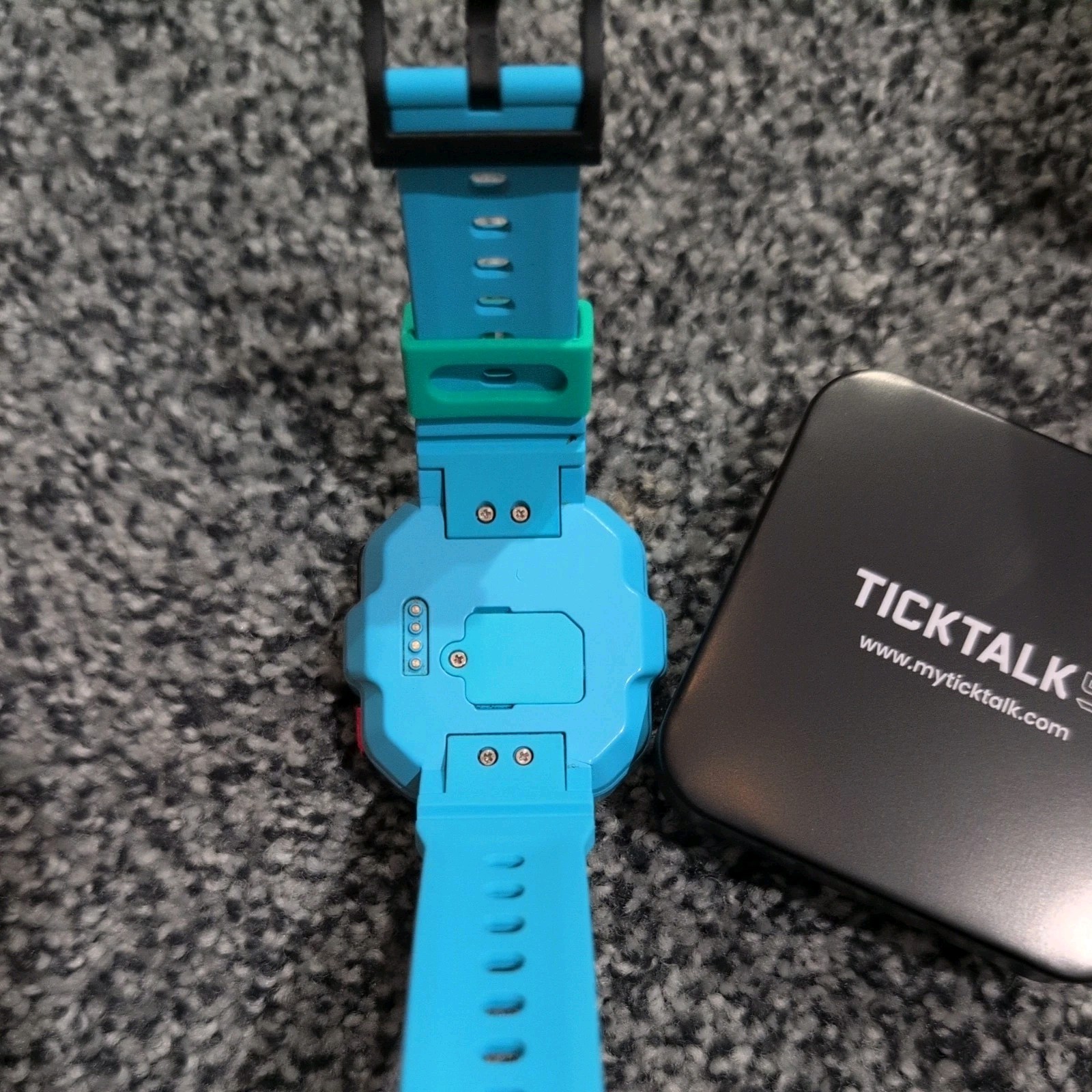 TickTalk 5 Kids Smart Watch GPS Tracker Voice Calls Text Music Wi-Fi blue
