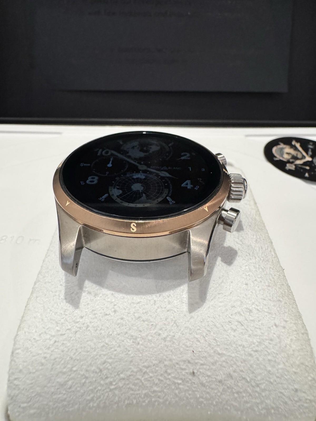 Montblanc Summit 3 Titanium and Rose Gold – Ref. 131798 – Full Set of 4 Straps