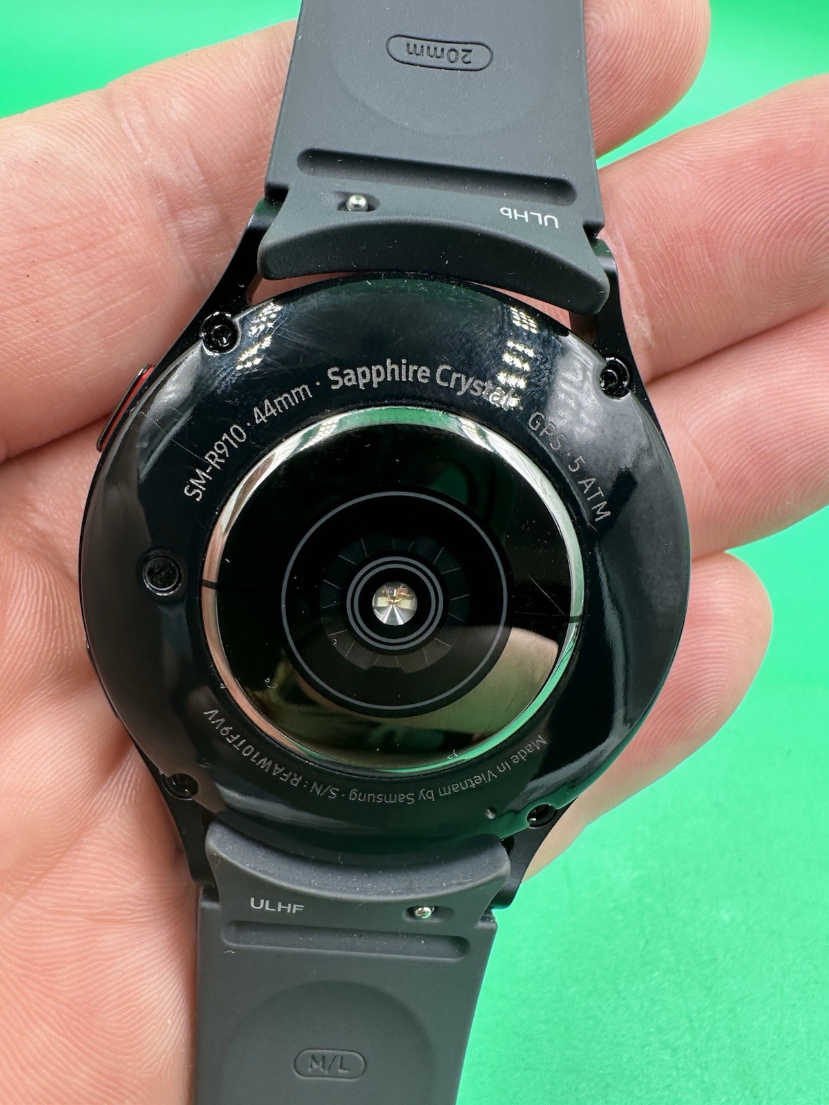 Samsung Galaxy Watch5 SM-R910 44mm GPS Smartwatch – Graphite Works Properly