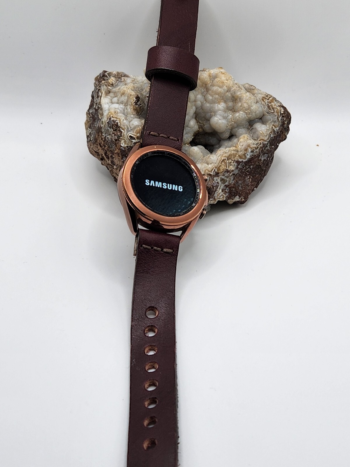 Samsung Galaxy Watch 3 SM-R850 41mm Mystic Bronze WiFi/Bluetooth/GPS,used #188