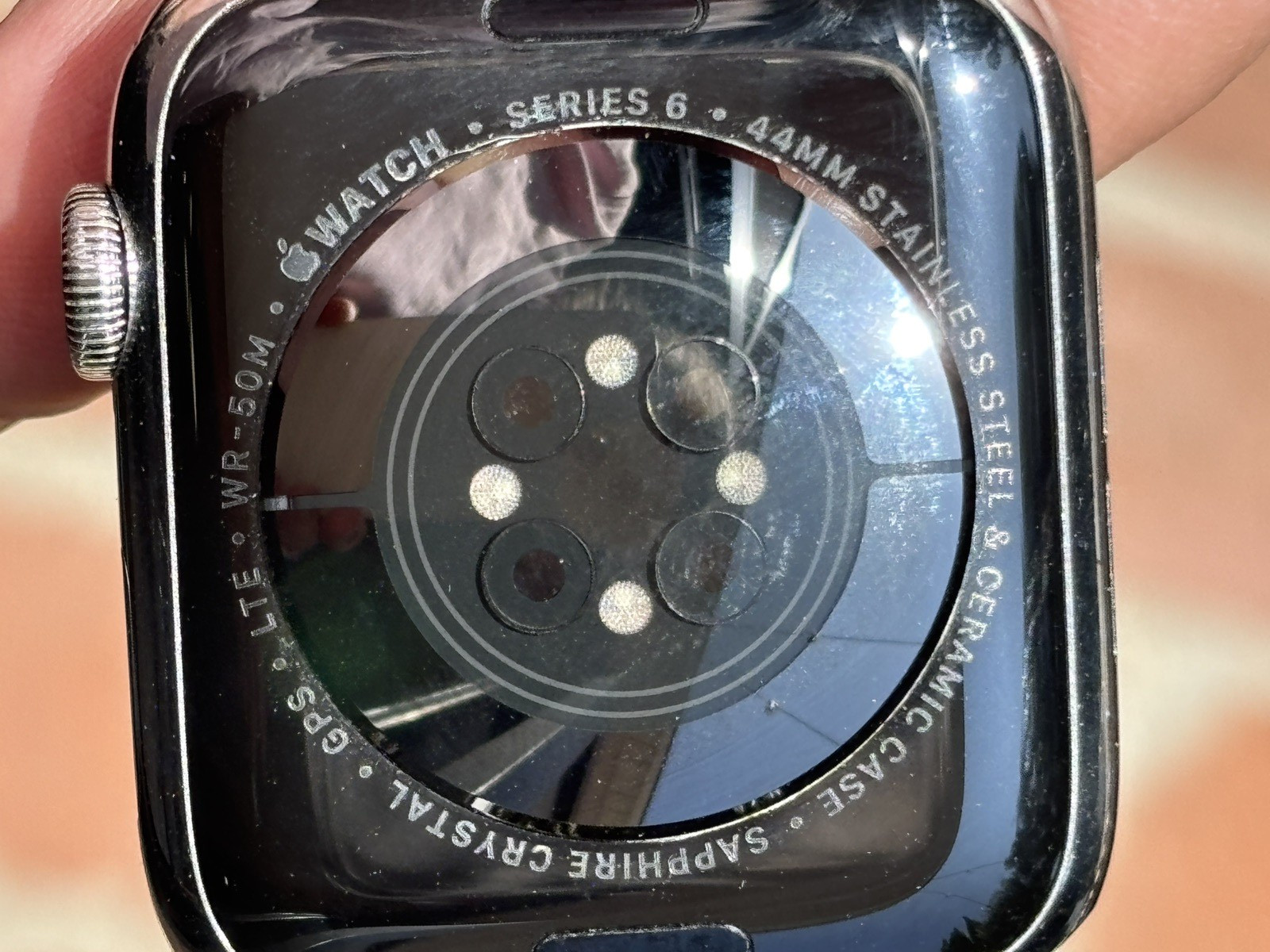 Apple Watch Series 6 44mm Stainless Steel GPS+Cellular LTE Milanese Band