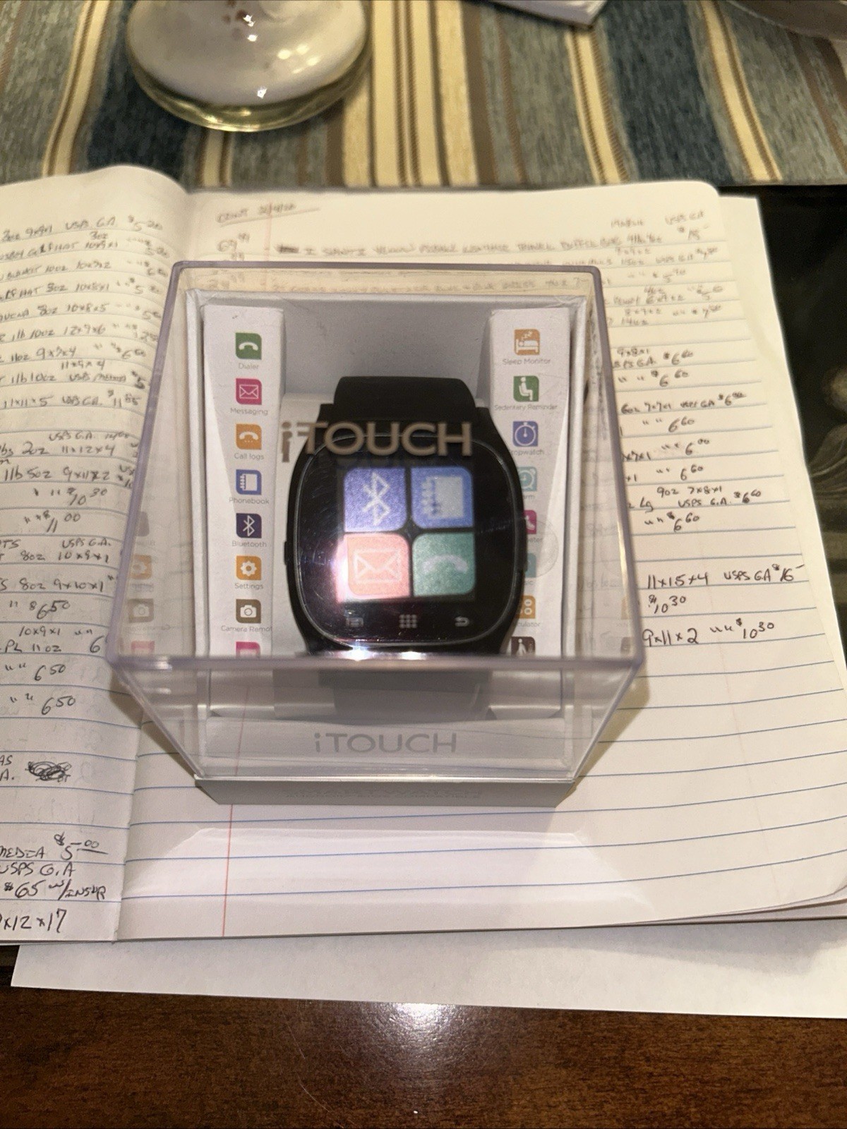 iTOUCH Smartwatch Android & iOS Compatible Black NIB