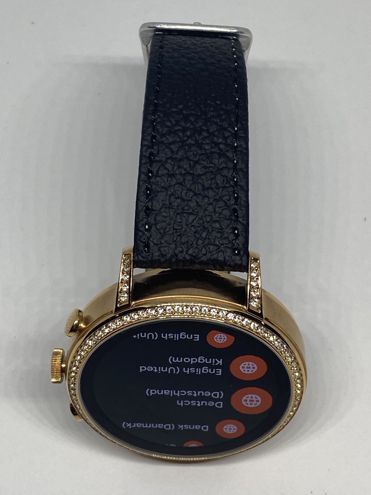 Fossil Gen 4 Authentic Digital Dial Smart Watch Custom Band FTW6015 AB522