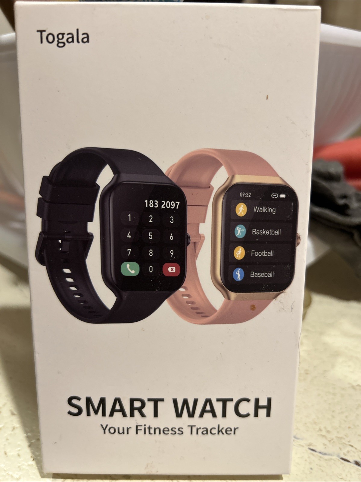 Togala Smart Watch Black