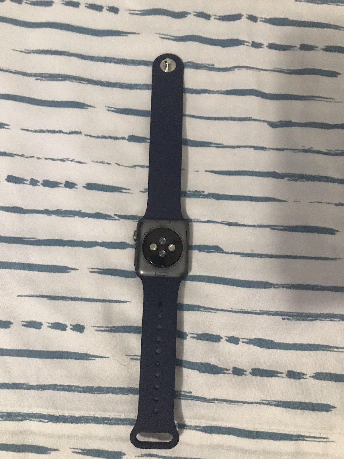 Apple Watch Sport 38mm Navy Blue Sport Band